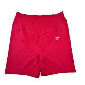 Gymshark Women's Athletic Shorts - Red